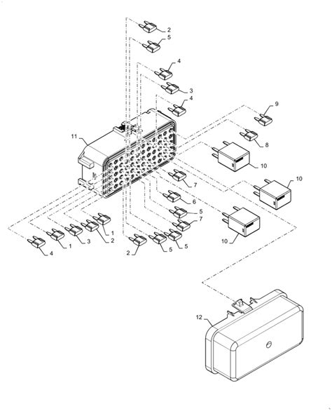 fuse box on case skid steer sr160|case sr 160 manual.